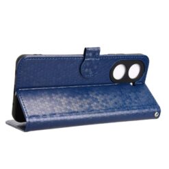 Lacné Kryty | Peňaženkové puzdro Honeycomb Dot Texture Case modré – Xiaomi Redmi A5 | Lacné Kryty
