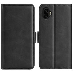 Lacné Kryty | Peňaženkové puzdro Magnetic fresh case čierne – Samsung Galaxy Xcover 7 Pro | Lacné Kryty