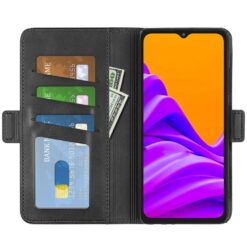 Lacné Kryty | Peňaženkové puzdro Magnetic fresh case čierne – Samsung Galaxy Xcover 7 Pro | Lacné Kryty
