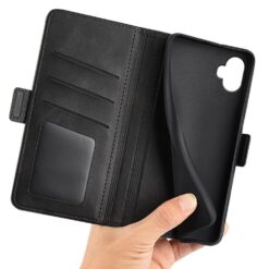 Lacné Kryty | Peňaženkové puzdro Magnetic fresh case čierne – Samsung Galaxy Xcover 7 Pro | Lacné Kryty