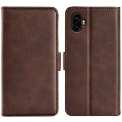 Lacné Kryty | Peňaženkové puzdro Magnetic fresh case hnedé – Samsung Galaxy Xcover 7 Pro | Lacné Kryty