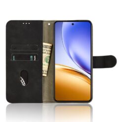 Peňaženkové puzdro Solid čierne – Realme 14 5G | Lacné Kryty Lacné Kryty | Peňaženkové puzdro Solid čierne – Realme 14 5G | Lacné Kryty