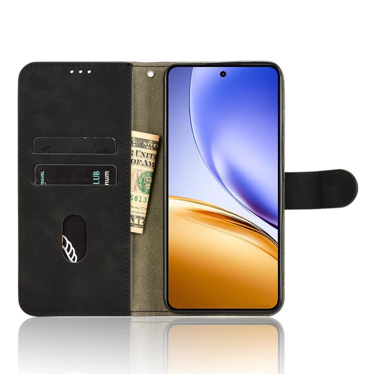 Peňaženkové puzdro Solid čierne – Realme 14 5G | Lacné Kryty Lacné Kryty | Peňaženkové puzdro Solid čierne – Realme 14 5G | Lacné Kryty
