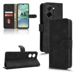 Peňaženkové puzdro Solid čierne – Xiaomi Redmi A5 | Lacné Kryty Lacné Kryty | Peňaženkové puzdro Solid čierne – Xiaomi Redmi A5 | Lacné Kryty