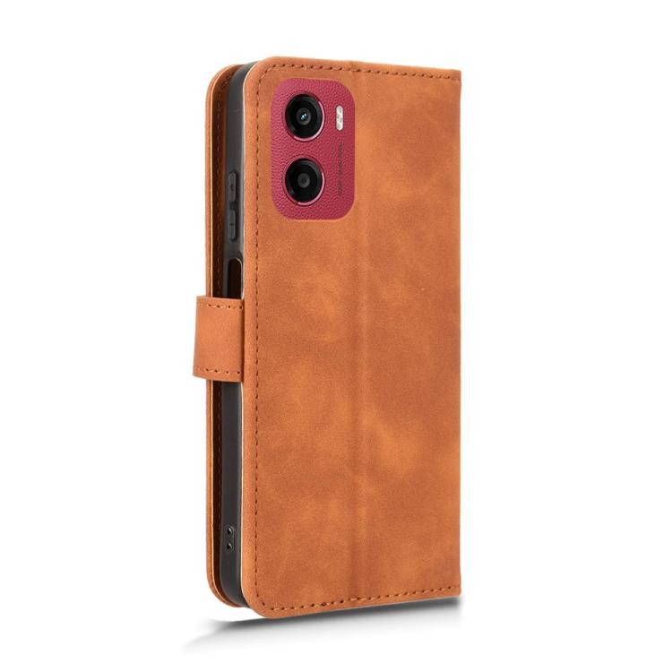 Peňaženkové puzdro Solid hnedé – Motorola Moto G05 / E15 | Lacné Kryty Lacné Kryty | Peňaženkové puzdro Solid hnedé – Motorola Moto G05 / E15 | Lacné Kryty