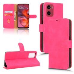 Peňaženkové puzdro Solid ružové – Motorola Moto G05 / E15 | Lacné Kryty Lacné Kryty | Peňaženkové puzdro Solid ružové – Motorola Moto G05 / E15 | Lacné Kryty