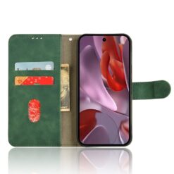 Lacné Kryty | Peňaženkové puzdro Solid zelené – Google Pixel 9a | Lacné Kryty