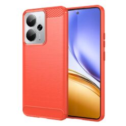 Zadný kryt Carbon červený – Realme 14T 5G