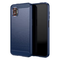 Zadný kryt Carbon modrý – Samsung Galaxy Xcover 7 Pro