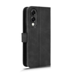 Lacné Kryty | Peňaženkové puzdro Solid čierne – Samsung Galaxy S25 Edge | Lacné Kryty