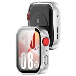 Lacné Kryty | Puzdro Lune case strieborné pre Huawei Watch Fit 4 Pro | Lacné Kryty