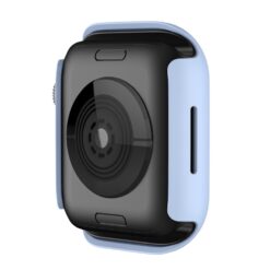 Lacné Kryty | Puzdro Soft Case bledomodré pre Apple Watch Series 9 / 8 / 7 45mm | Lacné Kryty