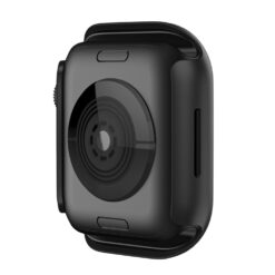 Lacné Kryty | Puzdro Soft Case čierne pre Apple Watch Series 9 / 8 / 7 45mm | Lacné Kryty