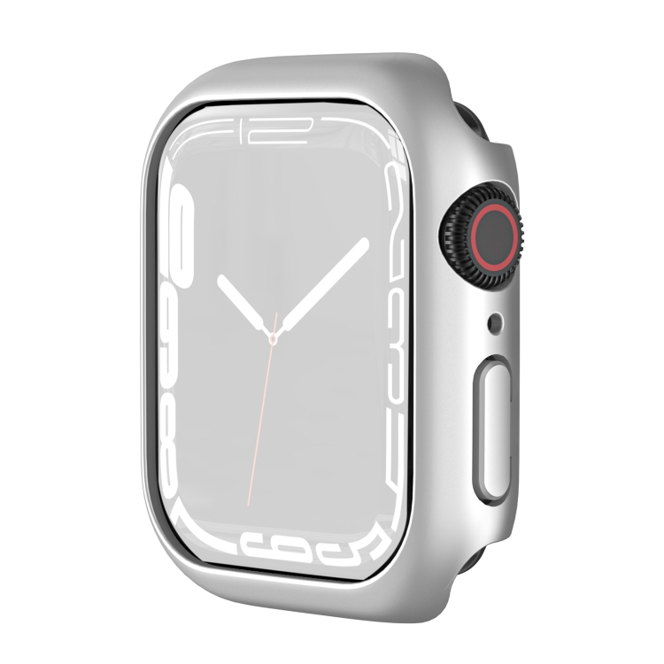 Puzdro Soft Case strieborné pre Apple Watch Series 9 / 8 / 7 45mm | Lacné Kryty Lacné Kryty | Puzdro Soft Case strieborné pre Apple Watch Series 9 / 8 / 7 45mm | Lacné Kryty