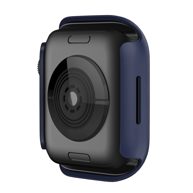 Puzdro Soft Case tmavomodré pre Apple Watch Series 9 / 8 / 7 41mm | Lacné Kryty Lacné Kryty | Puzdro Soft Case tmavomodré pre Apple Watch Series 9 / 8 / 7 41mm | Lacné Kryty