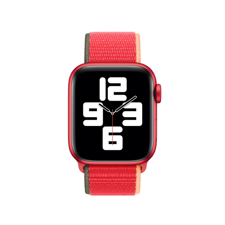 Remienok Cloth Wristband červený pre Apple Watch | Lacné Kryty Lacné Kryty | Remienok Cloth Wristband červený pre Apple Watch | Lacné Kryty
