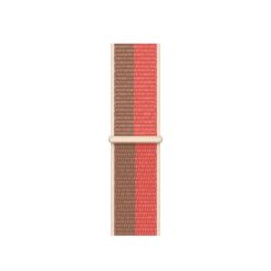 Lacné Kryty | Remienok Cloth Wristband hnedo-červený pre Apple Watch | Lacné Kryty