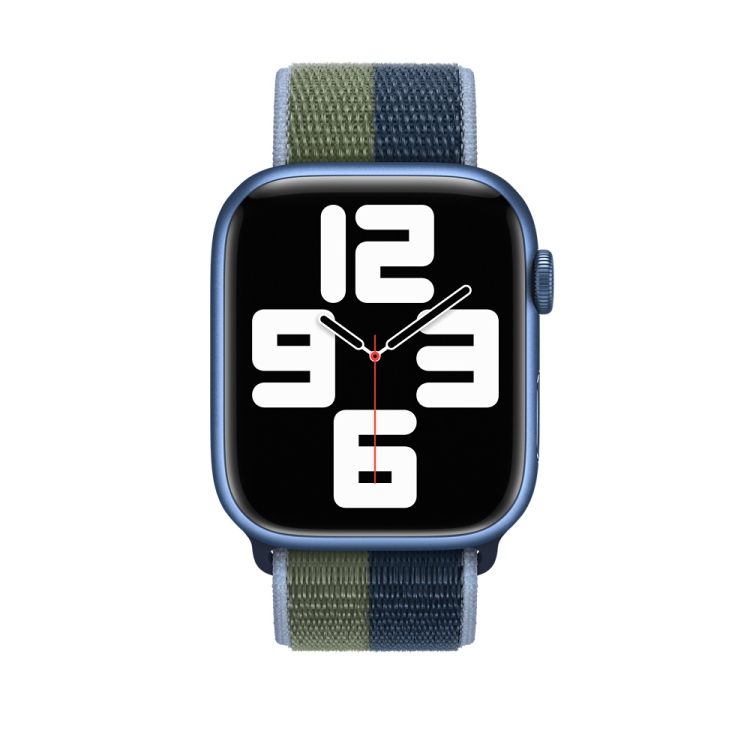 Remienok Cloth Wristband zeleno-modrý pre Apple Watch | Lacné Kryty Lacné Kryty | Remienok Cloth Wristband zeleno-modrý pre Apple Watch | Lacné Kryty