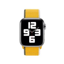 Lacné Kryty | Remienok Cloth Wristband žltý pre Apple Watch | Lacné Kryty