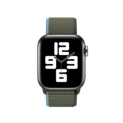 Lacné Kryty | Remienok Sport Wristband tmavozelený pre Apple Watch | Lacné Kryty
