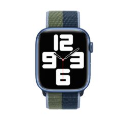 Lacné Kryty | Remienok Sport Wristband zeleno-modrý pre Apple Watch | Lacné Kryty