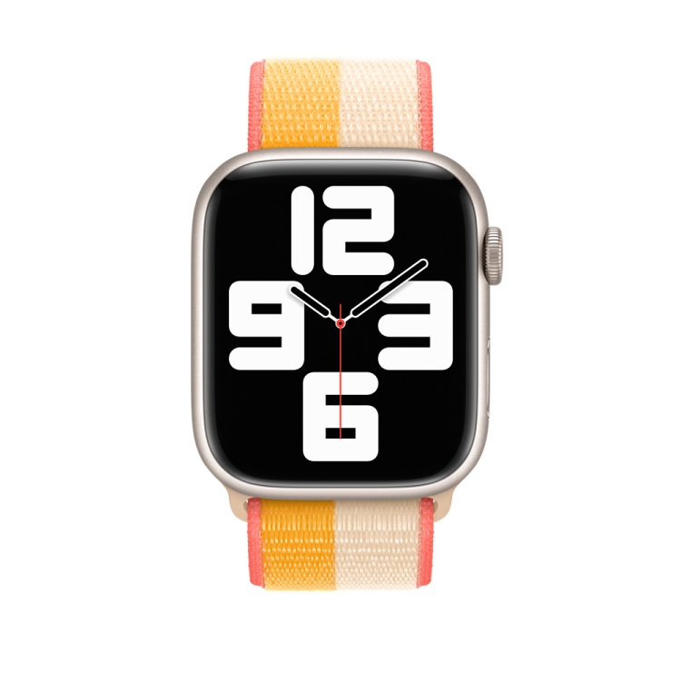 Remienok Sport Wristband žlto-biely pre Apple Watch | Lacné Kryty Lacné Kryty | Remienok Sport Wristband žlto-biely pre Apple Watch | Lacné Kryty