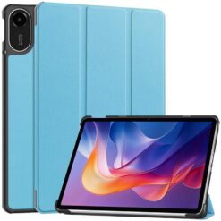 Lacné Kryty | Knižkové puzdro Pure case bledomodré – Xiaomi Redmi Pad 2 | Lacné Kryty