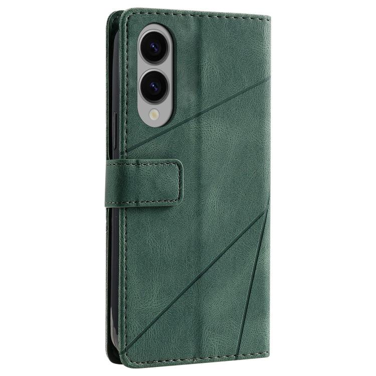 Knižkové puzdro Rhombus zelené – Samsung Galaxy S25 Edge | Lacné Kryty Lacné Kryty | Knižkové puzdro Rhombus zelené – Samsung Galaxy S25 Edge | Lacné Kryty