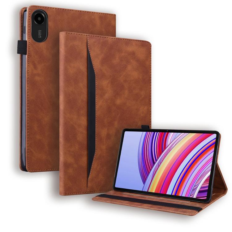 E-shop Knižkové puzdro Slot case hnedé – Xiaomi Redmi Pad 2