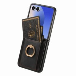 Lacné Kryty | Odolný Kryt Ring Armor case zlatý – Samsung Galaxy Z Flip 7 | Lacné Kryty
