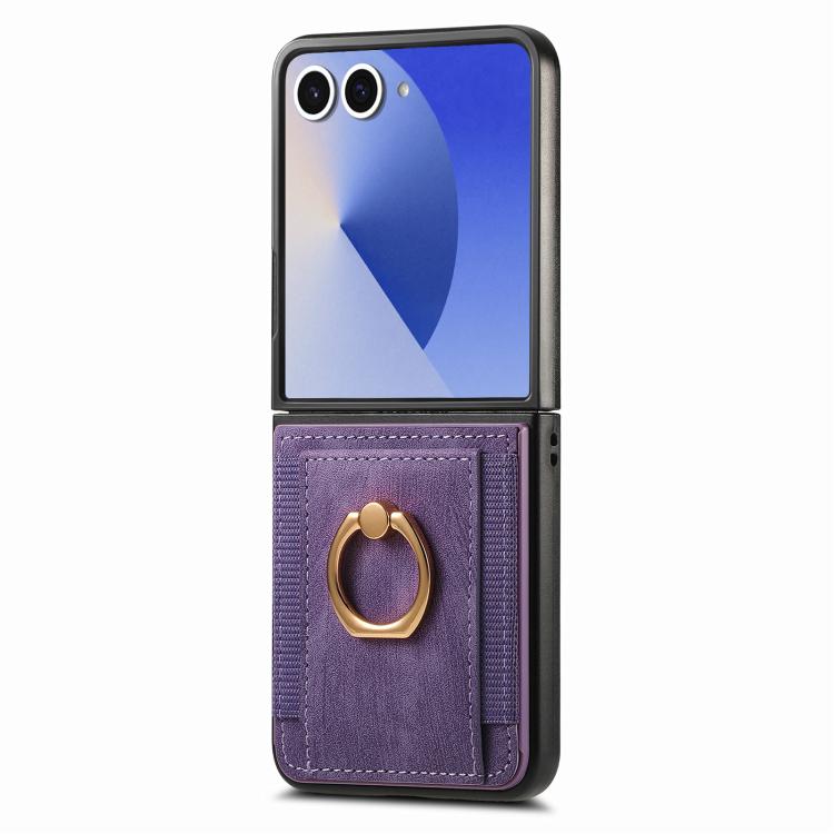 Kryt Pouch Case fialový – Samsung Galaxy Z Flip 7 | Lacné Kryty Lacné Kryty | Kryt Pouch Case fialový – Samsung Galaxy Z Flip 7 | Lacné Kryty