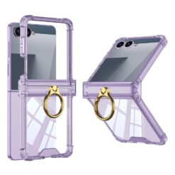 Lacné Kryty | Odolný Kryt Ring Armor case červený – Samsung Galaxy Z Flip 7 | Lacné Kryty