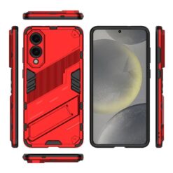Odolný Kryt Punk armor case červený – Samsung Galaxy S25 Edge | Lacné Kryty Lacné Kryty | Odolný Kryt Punk armor case červený – Samsung Galaxy S25 Edge | Lacné Kryty