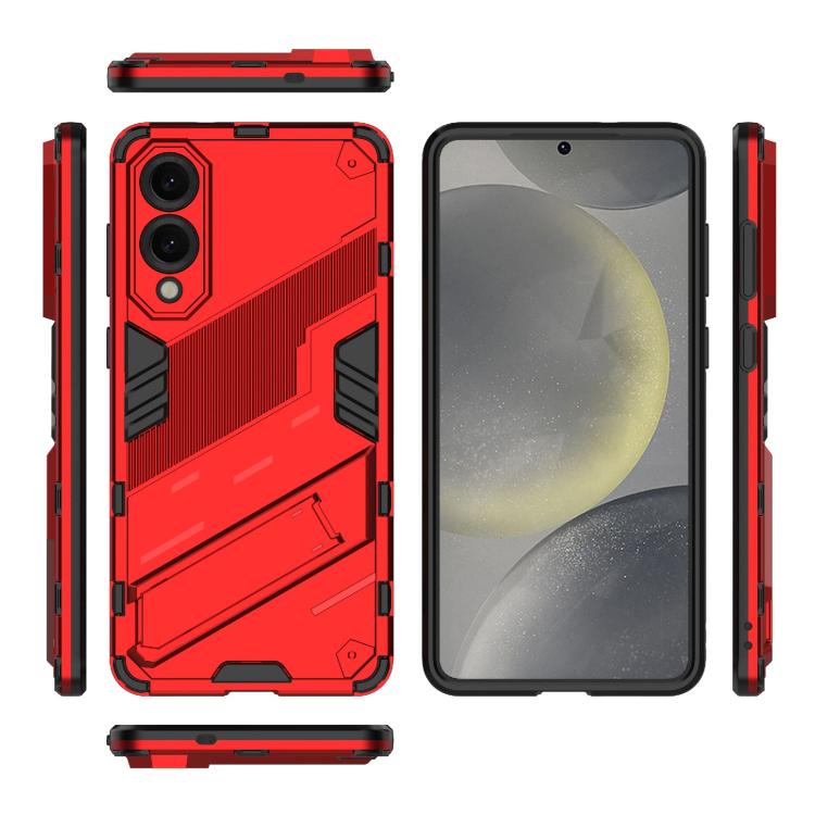 Odolný Kryt Punk armor case červený – Samsung Galaxy S25 Edge | Lacné Kryty Lacné Kryty | Odolný Kryt Punk armor case červený – Samsung Galaxy S25 Edge | Lacné Kryty
