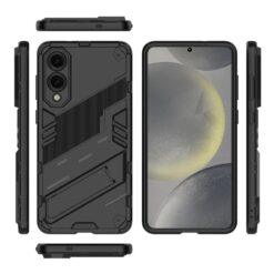 Odolný Kryt Punk armor case čierny – Samsung Galaxy S25 Edge | Lacné Kryty Lacné Kryty | Odolný Kryt Punk armor case čierny – Samsung Galaxy S25 Edge | Lacné Kryty