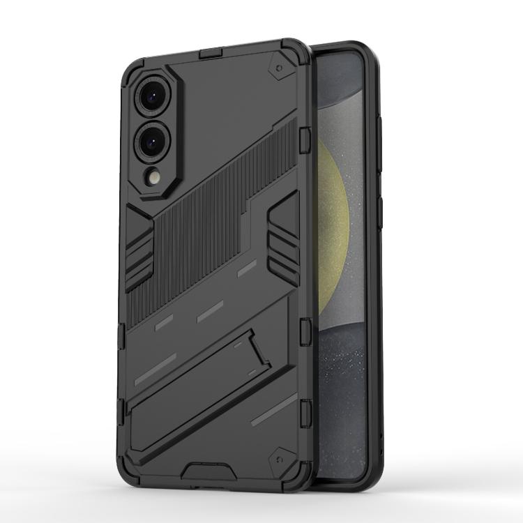 E-shop Odolný Kryt Punk armor case čierny – Samsung Galaxy S25 Edge
