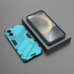 Lacné Kryty | Odolný Kryt Punk armor case modrý – Samsung Galaxy S25 Edge | Lacné Kryty