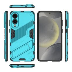 Lacné Kryty | Odolný Kryt Punk armor case modrý – Samsung Galaxy S25 Edge | Lacné Kryty