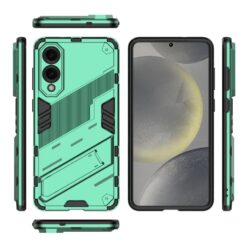 Odolný Kryt Punk armor case zelený – Samsung Galaxy S25 Edge | Lacné Kryty Lacné Kryty | Odolný Kryt Punk armor case zelený – Samsung Galaxy S25 Edge | Lacné Kryty