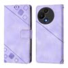 Lacné Kryty | Peňaženkové puzdro Embossing Pattern Square zelené – TCL 60 SE Nxtpaper | Lacné Kryty