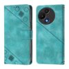 Lacné Kryty | Peňaženkové puzdro Embossing Pattern Square fialové – TCL 60 SE Nxtpaper | Lacné Kryty