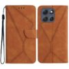 Peňaženkové puzdro Embossing Pattern Stitchy case zelené – Motorola Moto G56 5G | Lacné Kryty Lacné Kryty | Peňaženkové puzdro Embossing Pattern Stitchy case zelené – Motorola Moto G56 5G | Lacné Kryty
