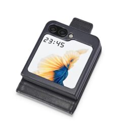 Lacné Kryty | Peňaženkové puzdro Imeeke čierne – Samsung Galaxy Z Flip 7 | Lacné Kryty