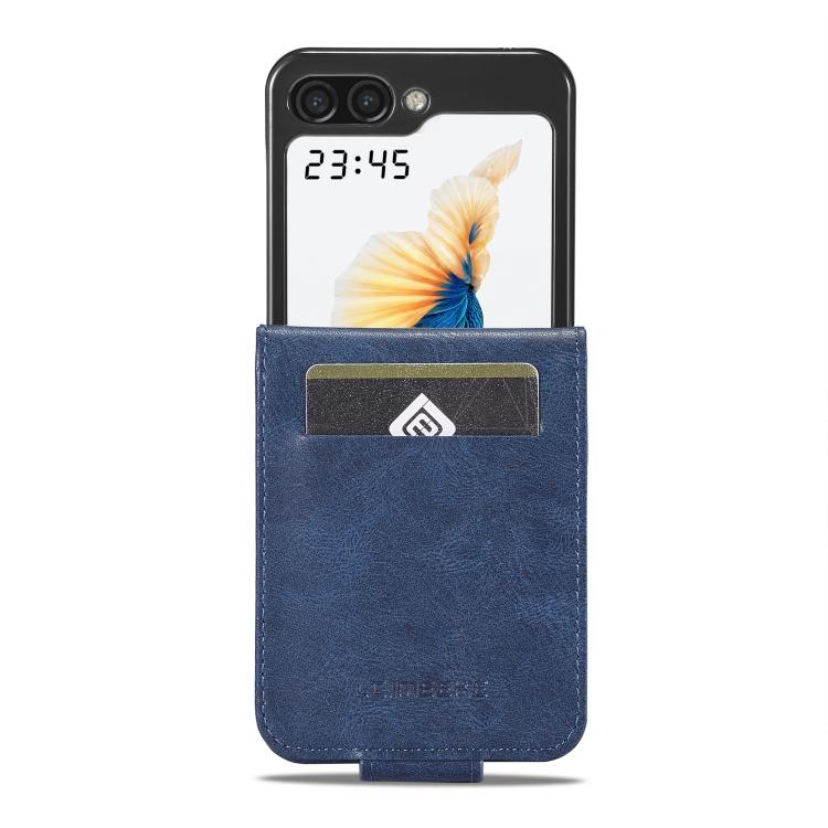 Peňaženkové puzdro Imeeke modré – Samsung Galaxy Z Flip 7 | Lacné Kryty Lacné Kryty | Peňaženkové puzdro Imeeke modré – Samsung Galaxy Z Flip 7 | Lacné Kryty