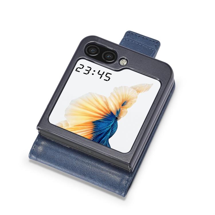 Peňaženkové puzdro Imeeke modré – Samsung Galaxy Z Flip 7 | Lacné Kryty Lacné Kryty | Peňaženkové puzdro Imeeke modré – Samsung Galaxy Z Flip 7 | Lacné Kryty