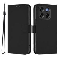 Lacné Kryty | Peňaženkové puzdro Solid čierne – ZTE Blade V70 Vita | Lacné Kryty