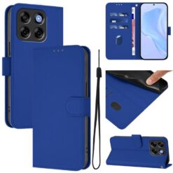 Lacné Kryty | Peňaženkové puzdro Solid modré – ZTE Blade V70 Vita | Lacné Kryty
