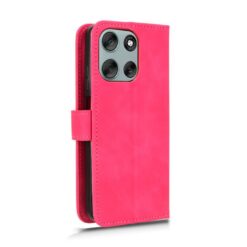 Lacné Kryty | Peňaženkové puzdro Solid ružové – Motorola Moto G56 5G | Lacné Kryty