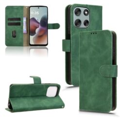 Lacné Kryty | Peňaženkové puzdro Solid zelené – Motorola Moto G56 5G | Lacné Kryty