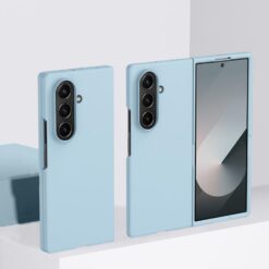 Lacné Kryty | Peňaženkové puzdro GKK Luxury case bledosivé – Samsung Galaxy Z Fold 7 | Lacné Kryty